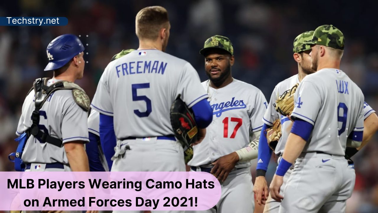  why MLB Players Are Donning Camouflage Caps? Baseball Celebrates Armed Forces Day 2021!