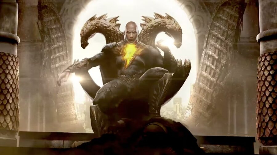 how many end credits in black adam