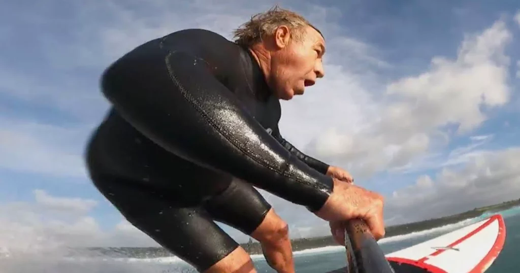 Surf Cinematography Legand Larry Haynes Captures His Final Wave on Video Before Dying Moments Later