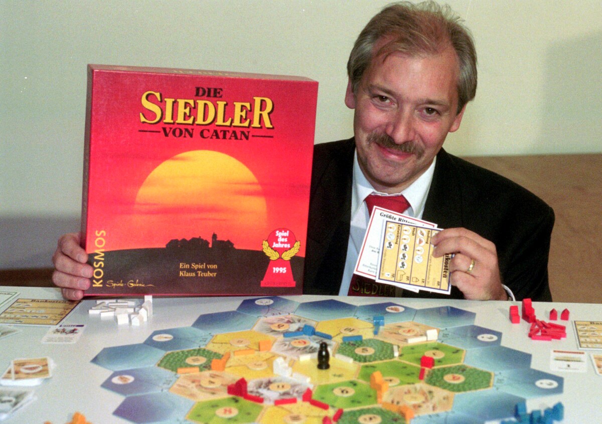 klaus teuber catan game dies